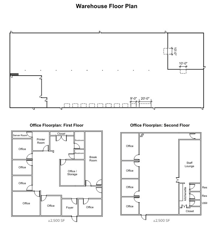 650 N. Raddant Rd, Batavia, IL en venta Plano de la planta- Imagen 1 de 1