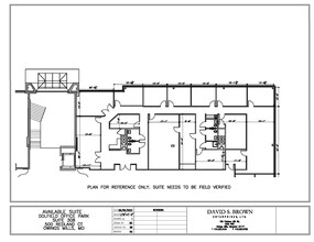 500 Redland Ct, Owings Mills, MD en alquiler Plano de la planta- Imagen 1 de 1