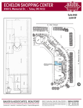 8136-8190 S Memorial Dr, Tulsa, OK en alquiler Plano de la planta- Imagen 2 de 3