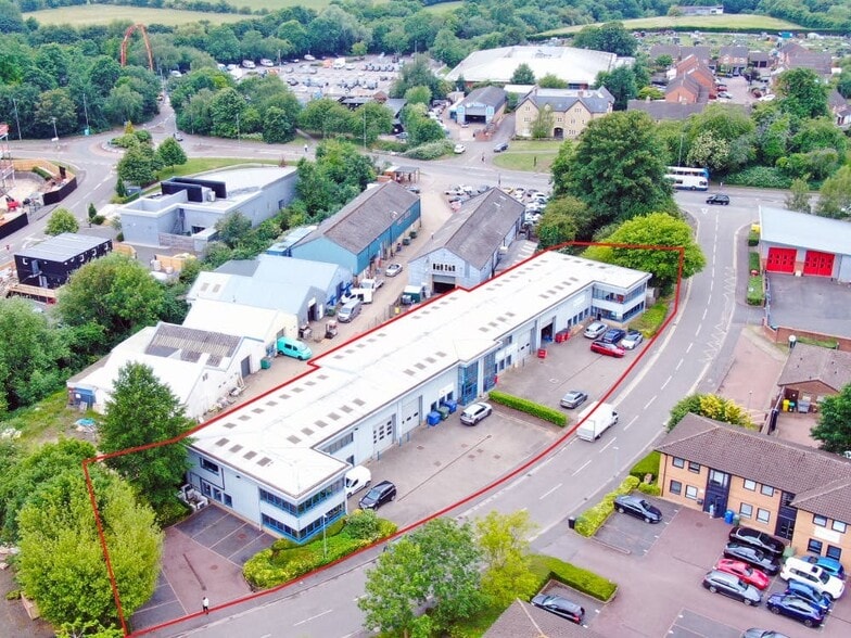 St James Rd, Brackley en venta - Vista aérea - Imagen 2 de 10