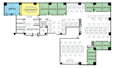 7676 Hazard Center Dr, San Diego, CA en alquiler Plano de la planta- Imagen 1 de 1