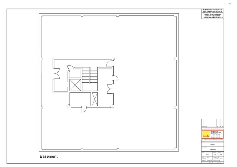 Berkeley St, Glasgow en alquiler - Plano de la planta - Imagen 2 de 12