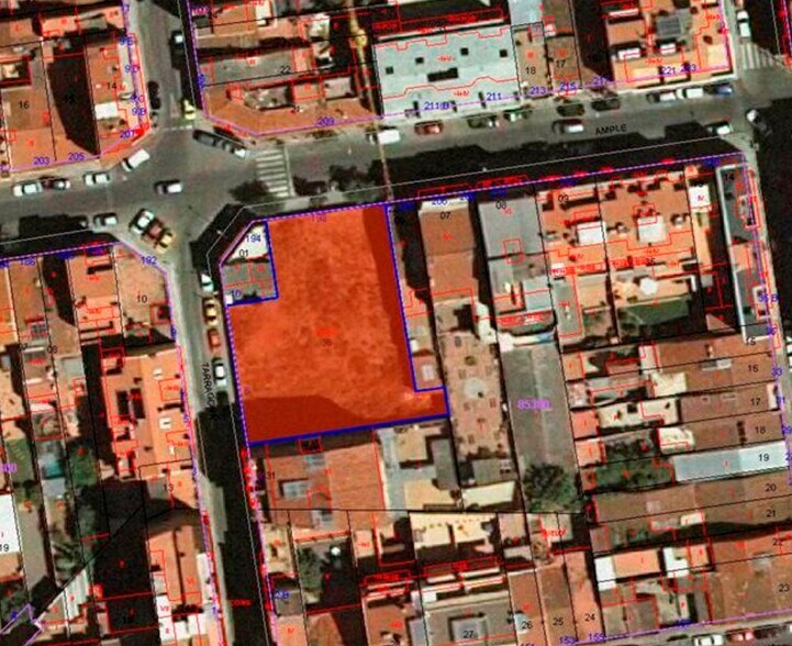 Carrer Ample, 196, Terrassa, Barcelona en venta - Plano de solar - Imagen 2 de 2