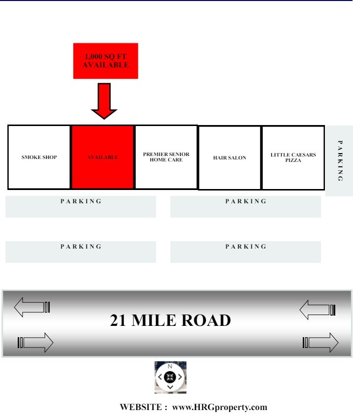 23111 21 Mile Rd, Macomb Township, MI en alquiler Plano de la planta- Imagen 1 de 1