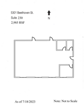 5301 Beethoven St, Playa Vista, CA en alquiler Plano del sitio- Imagen 1 de 2