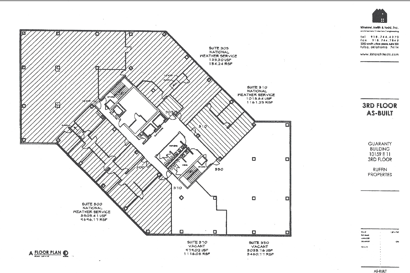 10159 E 11th St, Tulsa, OK en alquiler Plano de la planta- Imagen 1 de 4