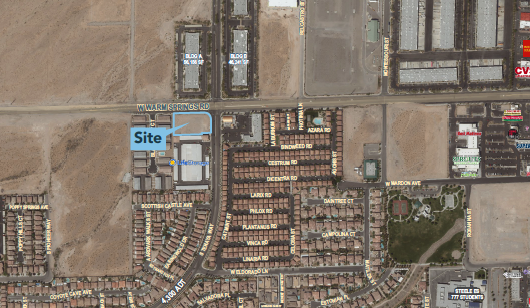 SWC Of Warm Springs & Tenaya, Las Vegas, NV en venta - Foto del edificio - Imagen 1 de 5