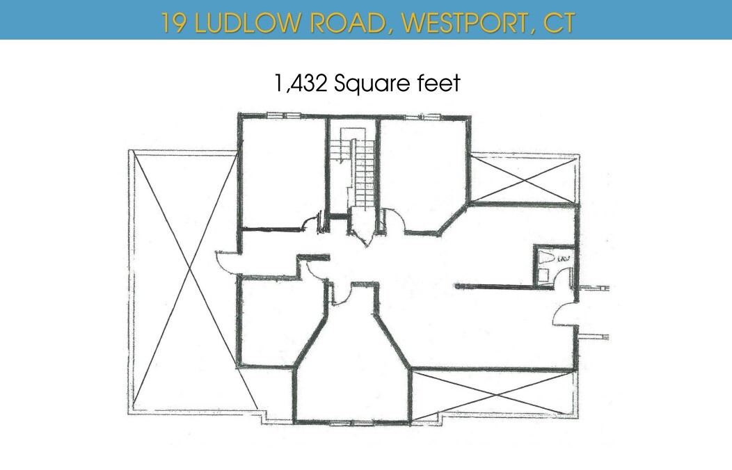 19 Ludlow Rd, Westport, CT en alquiler Plano de la planta- Imagen 1 de 3