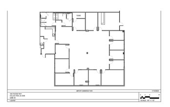 1688 Phoenix Pky, College Park, GA en alquiler Plano de la planta- Imagen 1 de 5