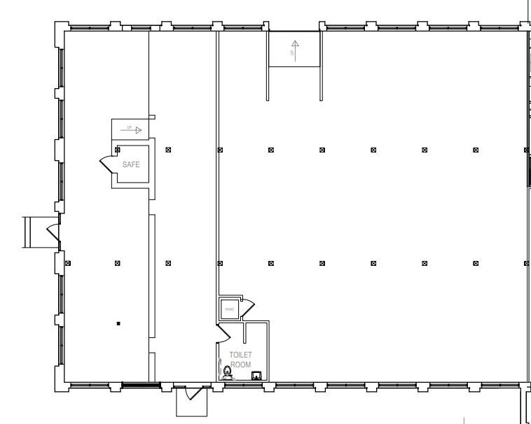 1100 Penn Ave, Scranton, PA en alquiler Plano de la planta- Imagen 1 de 1