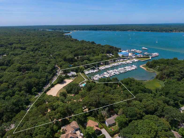 313 Three Mile Harbor Rd, East Hampton, NY en alquiler - Vista aérea - Imagen 2 de 26