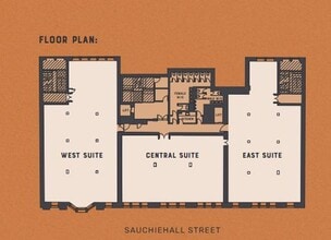 77 Renfrew St, Glasgow en alquiler Plano de la planta- Imagen 2 de 2