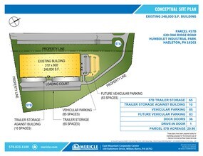 620 Oak Ridge Rd, Hazle Township, PA en alquiler Plano del sitio- Imagen 2 de 2