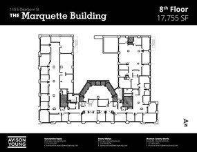 140 S Dearborn St, Chicago, IL en alquiler Plano de la planta- Imagen 2 de 2