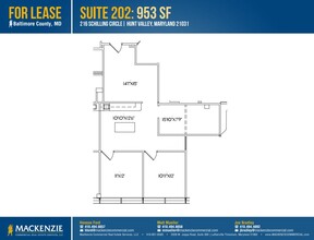 216 Schilling Cir, Hunt Valley, MD en alquiler Plano de la planta- Imagen 1 de 1