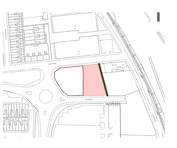 Mather Way, Ipswich en venta - Vista aérea - Imagen 3 de 4