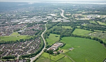 Hedge End, Southampton, HAM - Aérea  vista de mapa