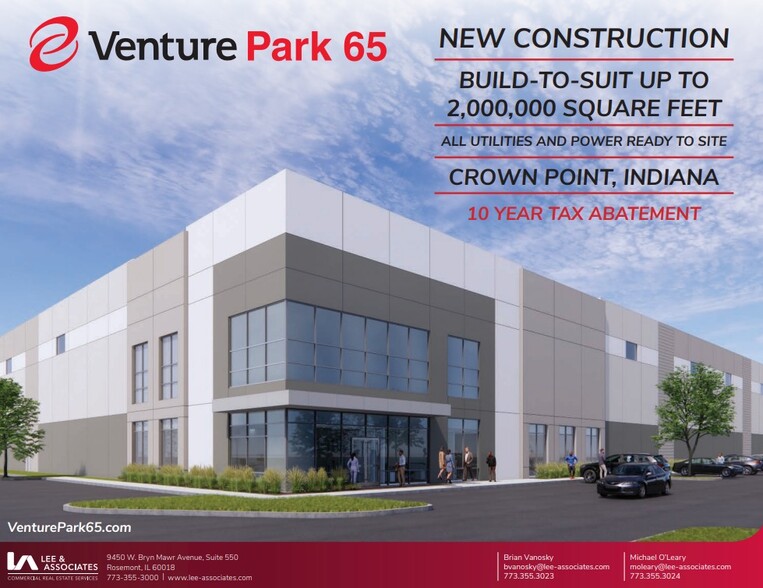 Venture Park 65, Crown Point, IN en alquiler - Foto del edificio - Imagen 1 de 1