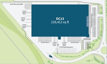 Central Blvd, Coventry en alquiler Plano del sitio- Imagen 1 de 1