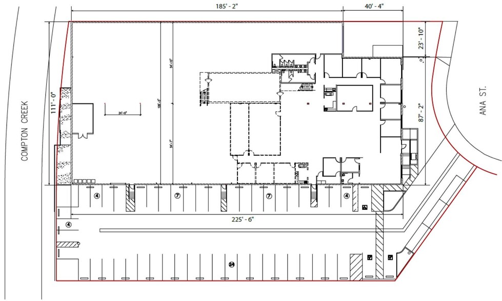 2811 E Ana St, Rancho Dominguez, CA en venta - Plano del sitio - Imagen 3 de 8