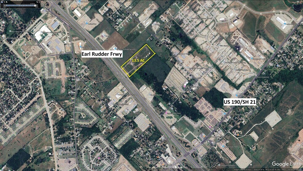 1786 North Earl Rudder Freeway Hl, Bryan, TX en venta - Vista aérea - Imagen 2 de 2