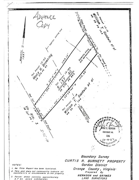 00 Germanna Hwy, Locust Grove, VA en venta - Plano del sitio - Imagen 2 de 2