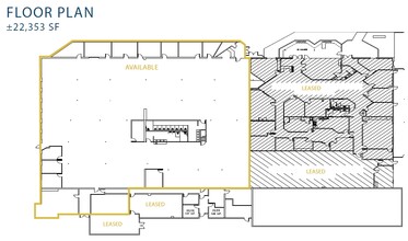 2015 Aerojet Rd, Rancho Cordova, CA en alquiler Plano de la planta- Imagen 1 de 1