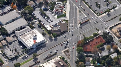 100 E Huntington Dr, Alhambra, CA - AÉREA vista de mapa