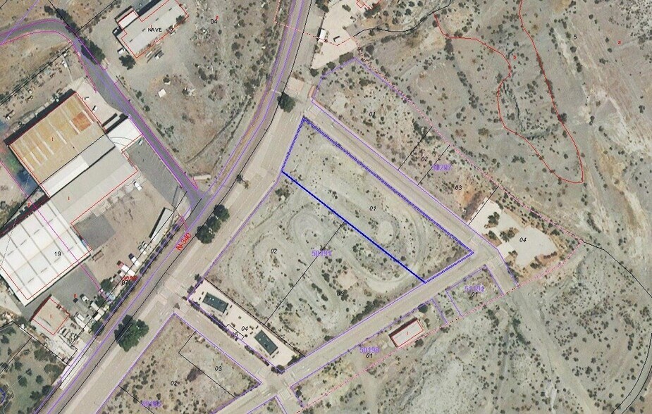 Terreno en Tabernas, Almería en venta - Plano del sitio - Imagen 1 de 1