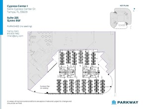 5404 Cypress Center Dr, Tampa, FL en alquiler Plano de la planta- Imagen 2 de 2