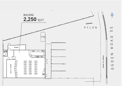 7233 Ogden Rd SE, Calgary, AB en alquiler Plano de la planta- Imagen 1 de 1