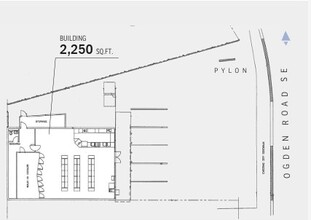 7233 Ogden Rd SE, Calgary, AB en alquiler Plano de la planta- Imagen 1 de 1