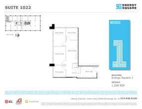 6688 N Central Expy, Dallas, TX en alquiler Plano de la planta- Imagen 1 de 1