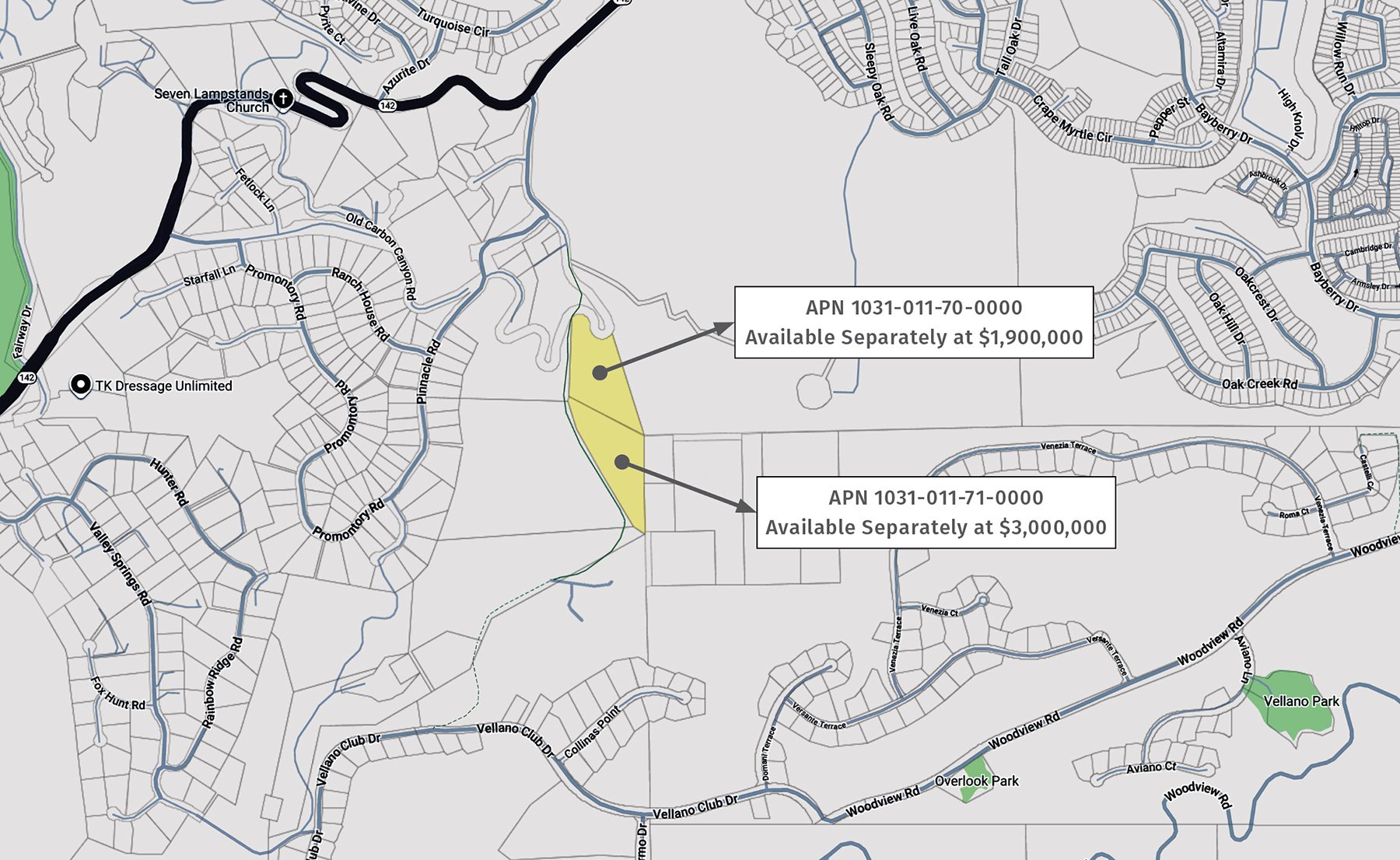 Old Carbon Canyon Rd, Chino Hills, CA en venta Plano del sitio- Imagen 1 de 11