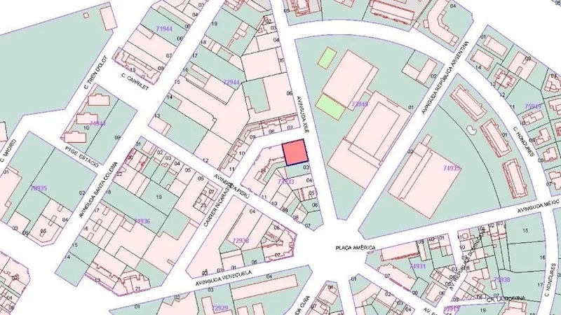 Carrer de Nicaragua, 10, Olot, Gerona en venta - Plano del sitio - Imagen 3 de 3