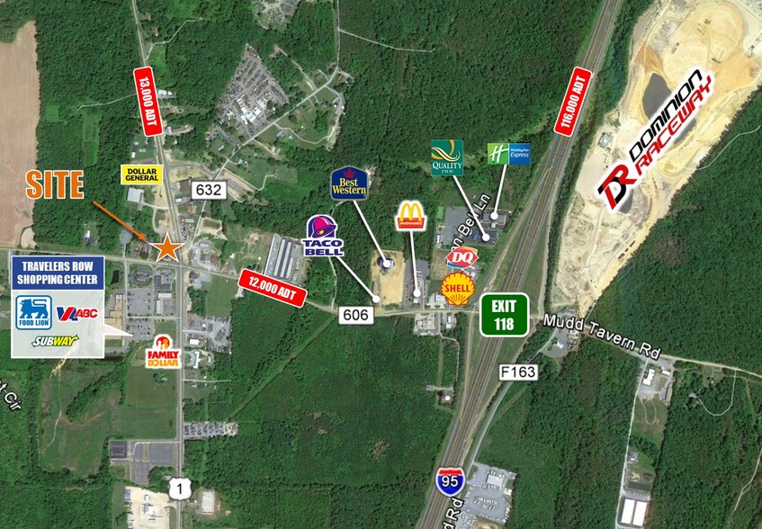 6400 Jefferson Davis Hwy, Spotsylvania, VA en venta - Foto principal - Imagen 1 de 1