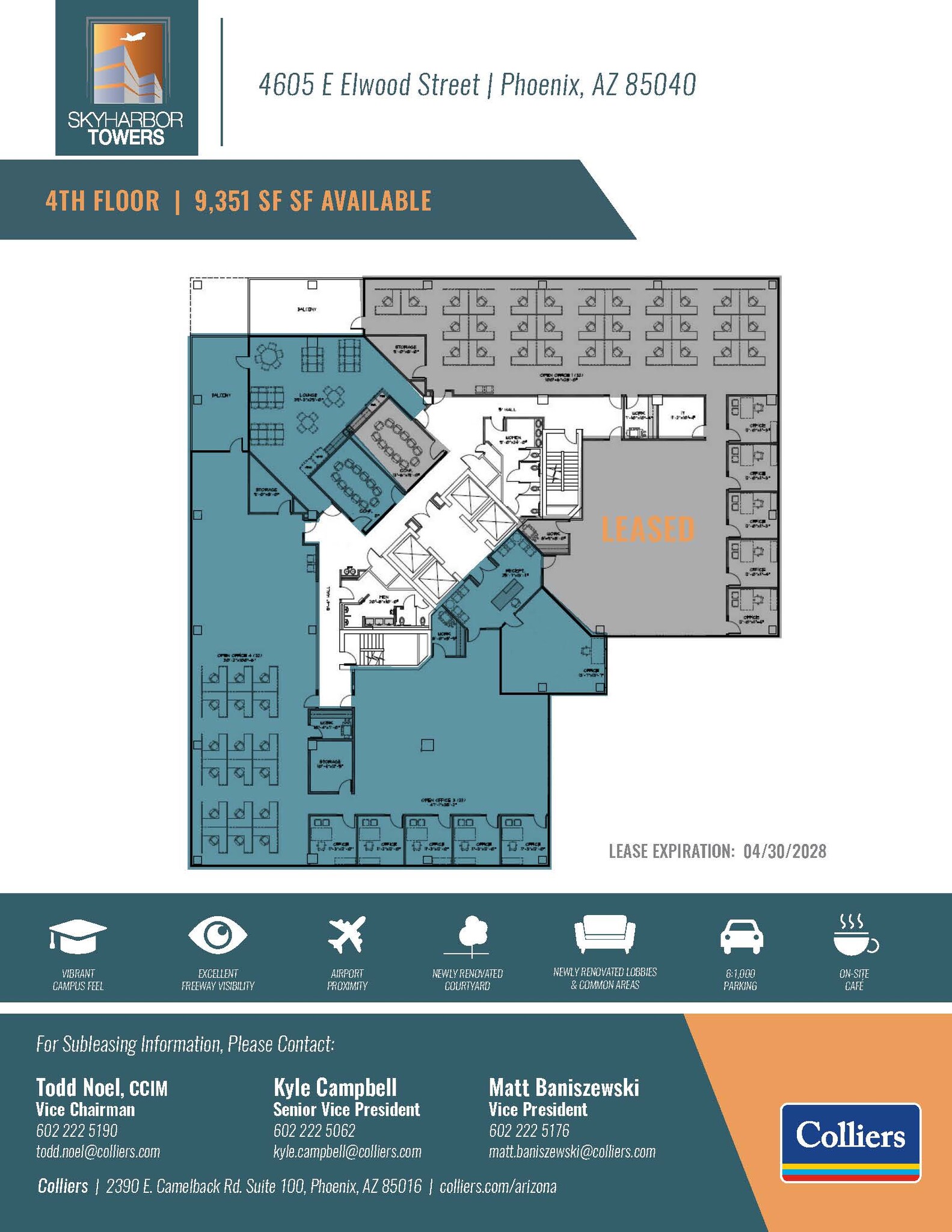 4605 E Elwood St, Phoenix, AZ en alquiler Plano de la planta- Imagen 1 de 1