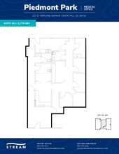 197 Piedmont Blvd, Rock Hill, SC en alquiler Plano de la planta- Imagen 1 de 1