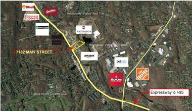 7182 Main St, Trumbull, CT - VISTA AÉREA  vista de mapa