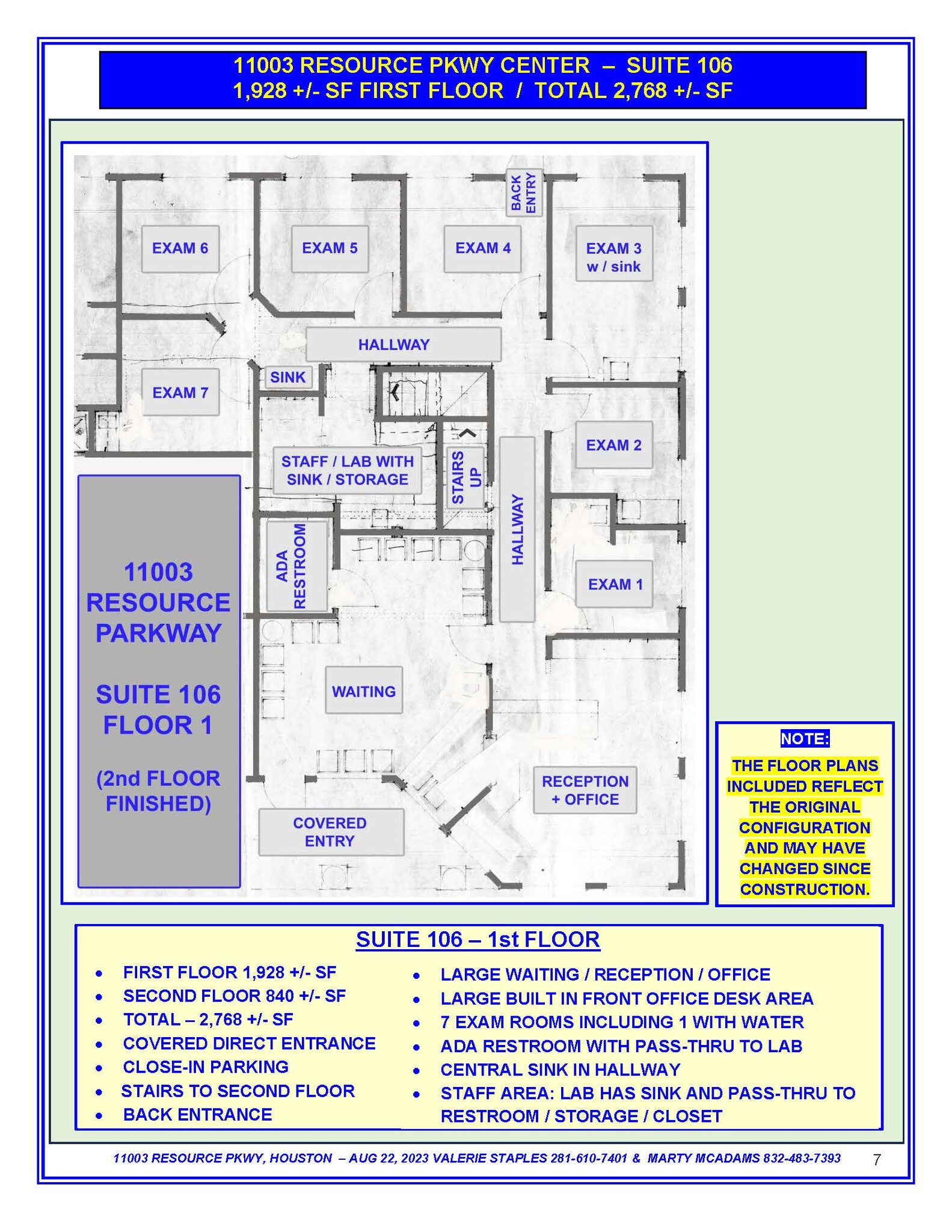 11003 Resource Pky, Houston, TX en alquiler Plano de la planta- Imagen 1 de 4