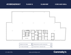 45 Broadway, New York, NY en alquiler Plano de la planta- Imagen 1 de 1