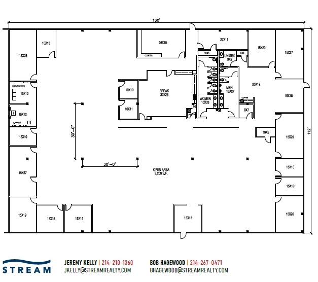 601 Canyon Dr, Coppell, TX en alquiler Plano de la planta- Imagen 1 de 1