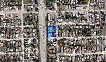 6205 Buchanan St, Hollywood, FL - VISTA AÉREA  vista de mapa - Image1