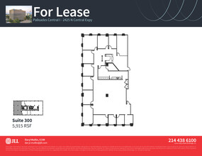 2425 & 2435 N Central Expy, Richardson, TX en alquiler Plano de la planta- Imagen 1 de 1