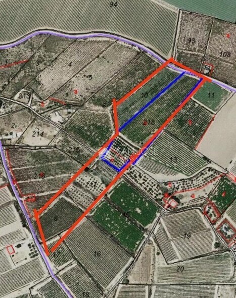 Parcela, 14, Monforte del Cid, Alicante en venta - Plano de la planta - Imagen 1 de 1
