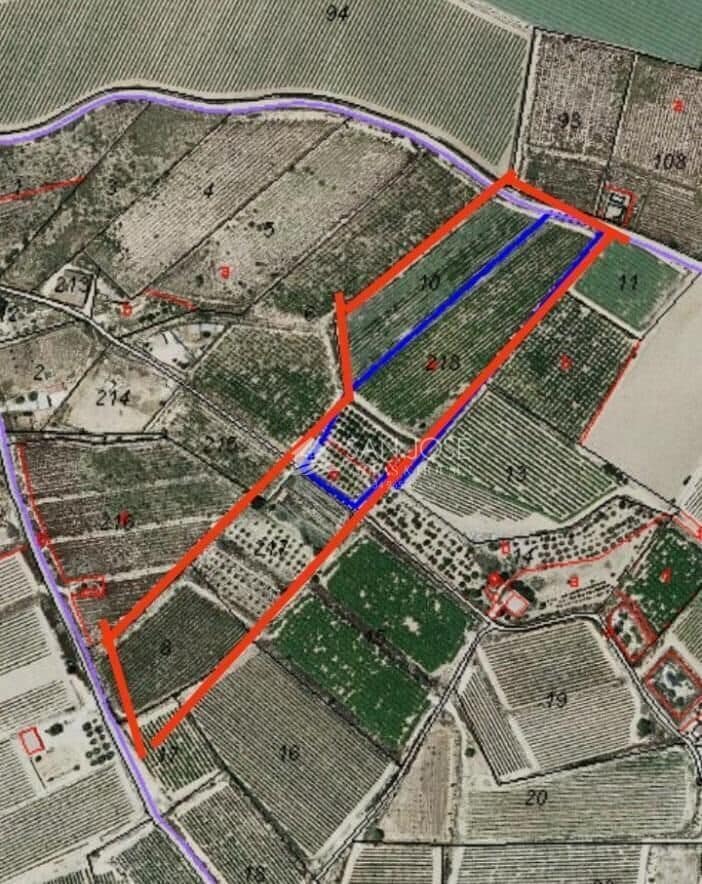 Parcela, 14, Monforte del Cid, Alicante en venta Plano de la planta- Imagen 1 de 2