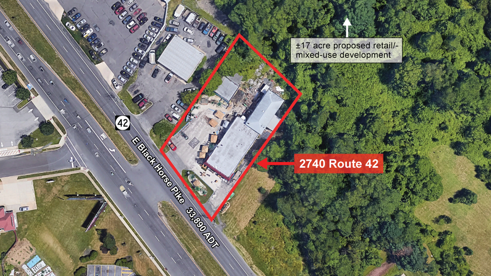 2740 Route 42, Sicklerville, NJ en venta - Foto del edificio - Imagen 1 de 7