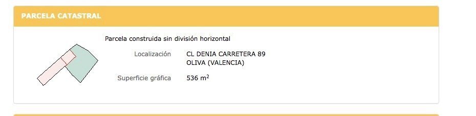 Terreno en Oliva en venta - Foto del edificio - Imagen 3 de 4