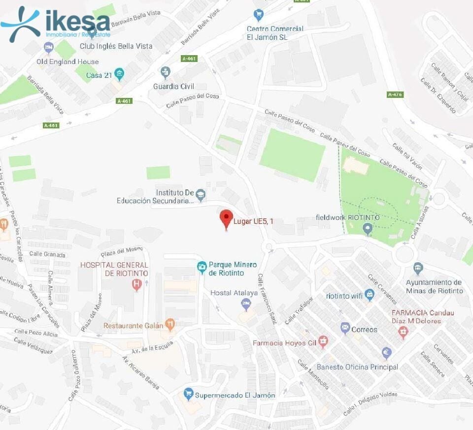 Terreno en Minas de Riotinto, Huelva en venta Foto del edificio- Imagen 1 de 6