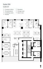 736 6th Ave SW, Calgary, AB en alquiler Plano de la planta- Imagen 2 de 2